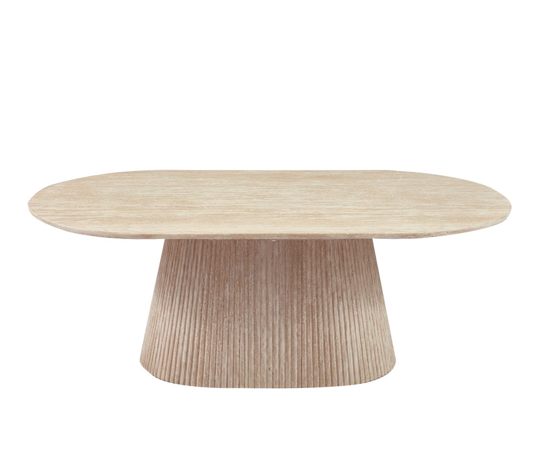 Ovale Salontafel 130*70*45 cm