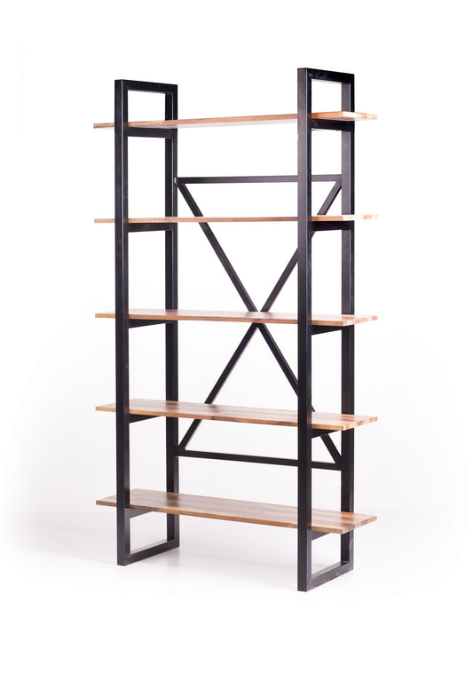 Boekenkast – 1 MDF Planken – Metalen Frame