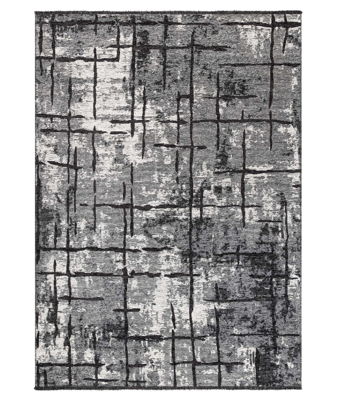 Modern Grijs Vloerkleed 160x230 cm - Polyester Chenille