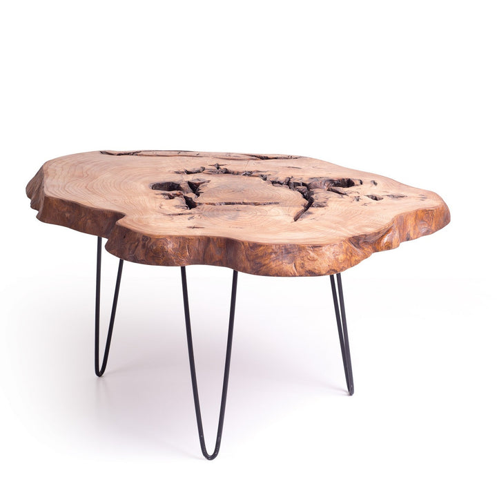 Coffee Table – Brown MDF Top