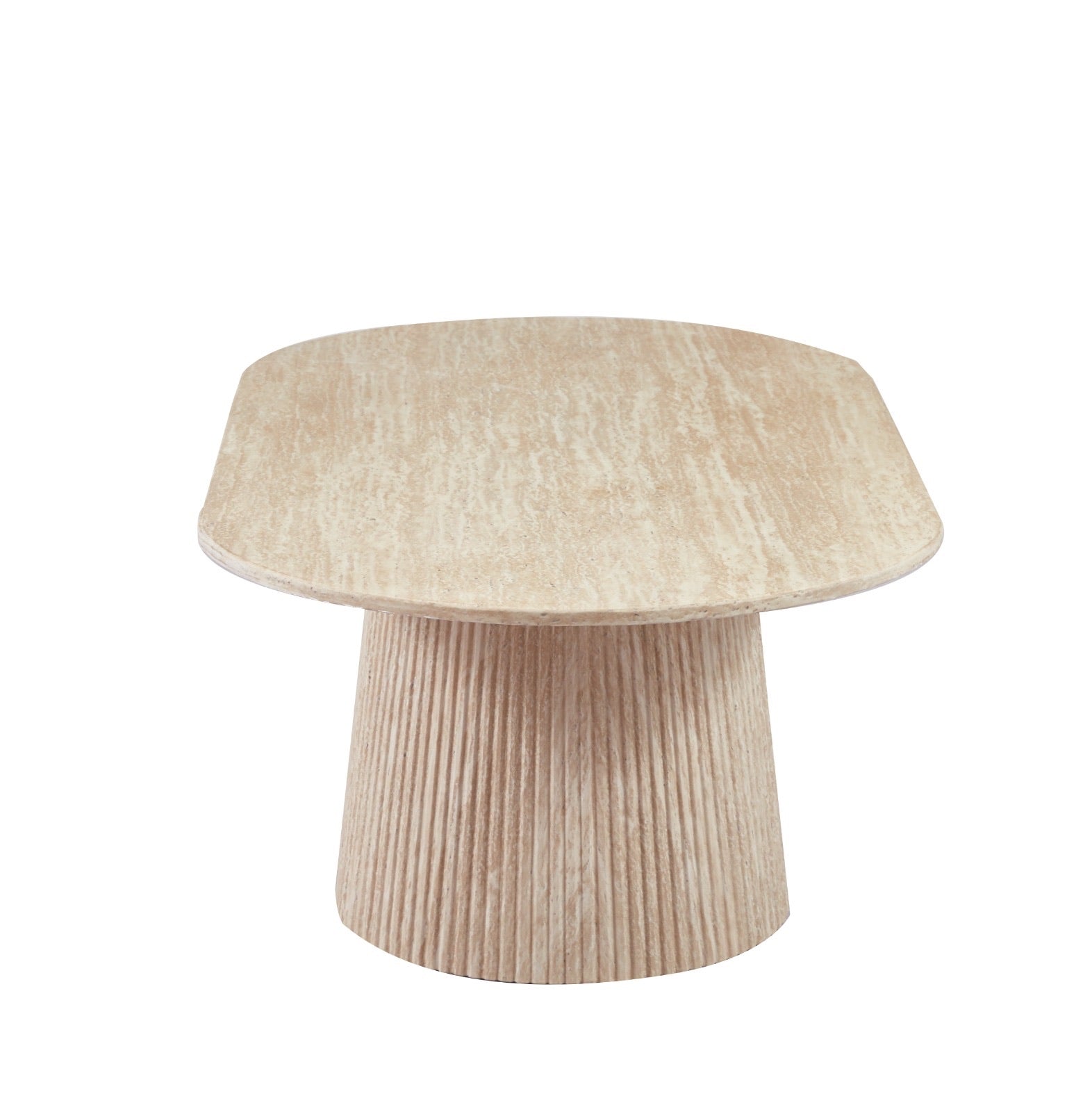 Ovale Salontafel 130*70*45 cm