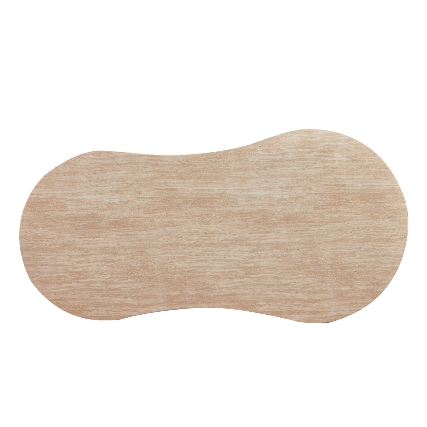 Eettafel travertine organisch