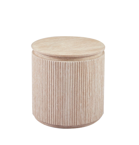 Bijzettafel Travertin