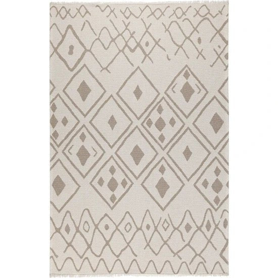 Koza Hali Vloerkleed Casa Cotton 21645 Vizon 160x 230cm - ultraluxuryliving