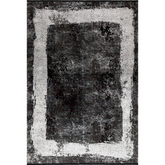 Donker Modern Vloerkleed - 160x230 cm - Polypropyleen en Polyester