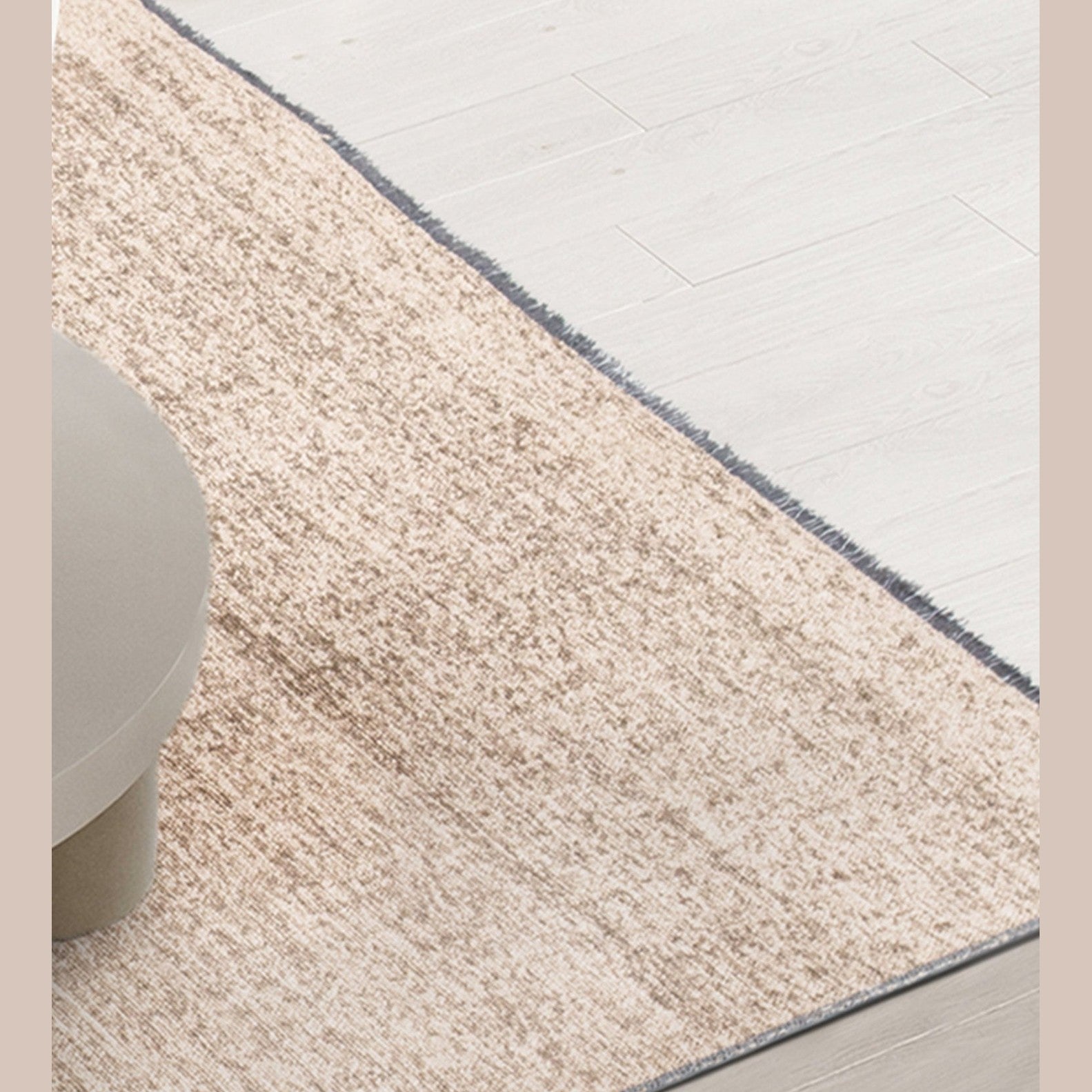 Beige Vloerkleed 160x230 cm - Polypropyleen en Polyester