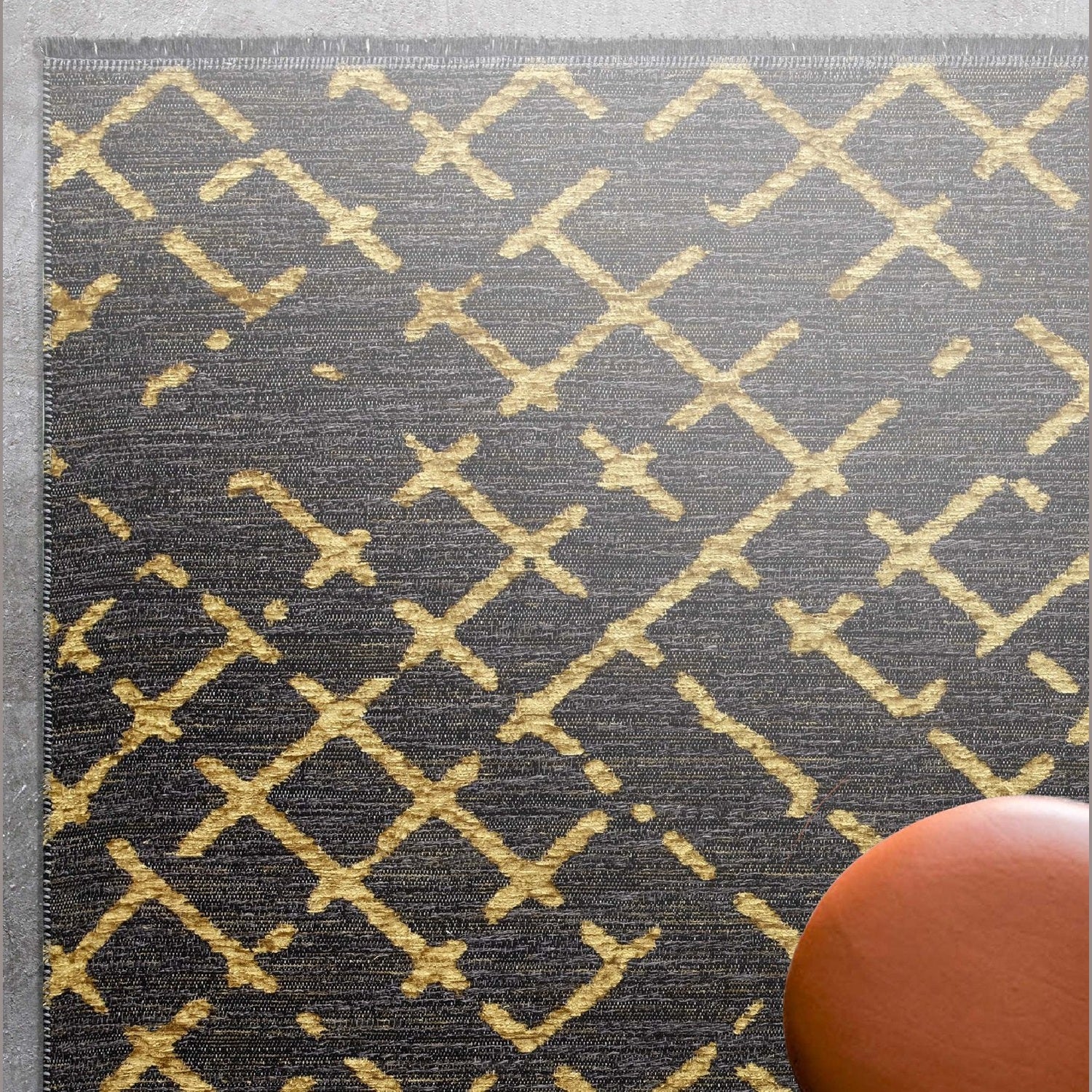 Modern Vloerkleed 160x230 cm - Chenille en Polypropyleen