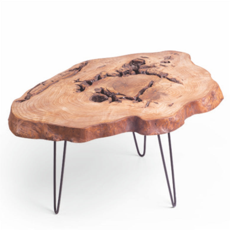 Coffee Table – Brown MDF Top